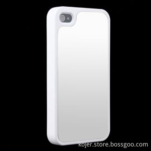 Case for iPhone 4, Made of Plastic and Aluminum, Customized Patterns and Logos Welcomed